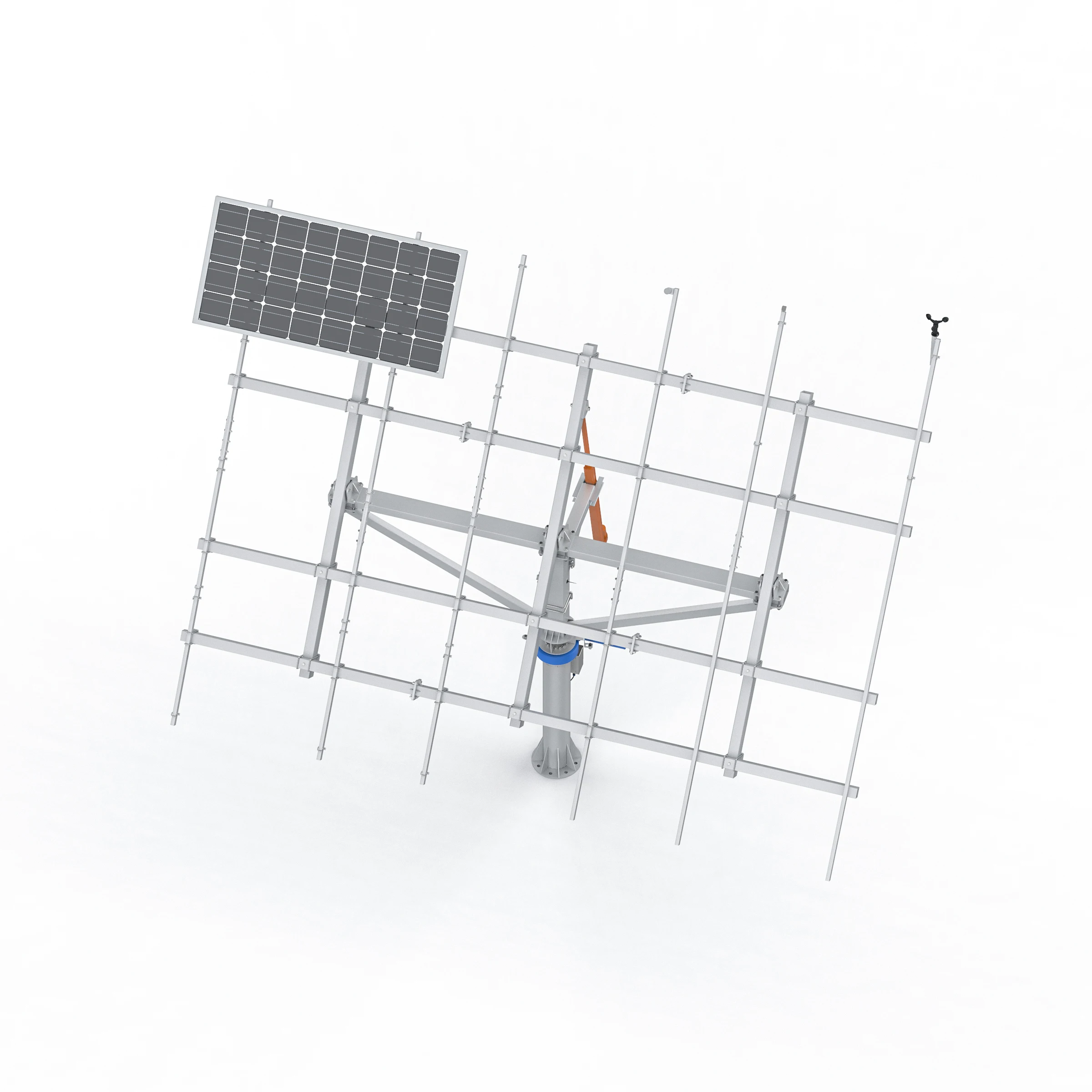 Huayue solar tracker-9KW HYS-18PV-78-LSD solar pv sun tracker 2 axis solar tracker two axis solar tracker