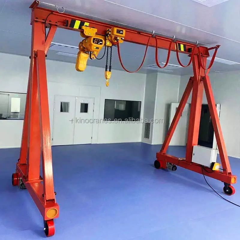 Easy Installation Warehouse 5 ton Portable Mini Gantry Crane