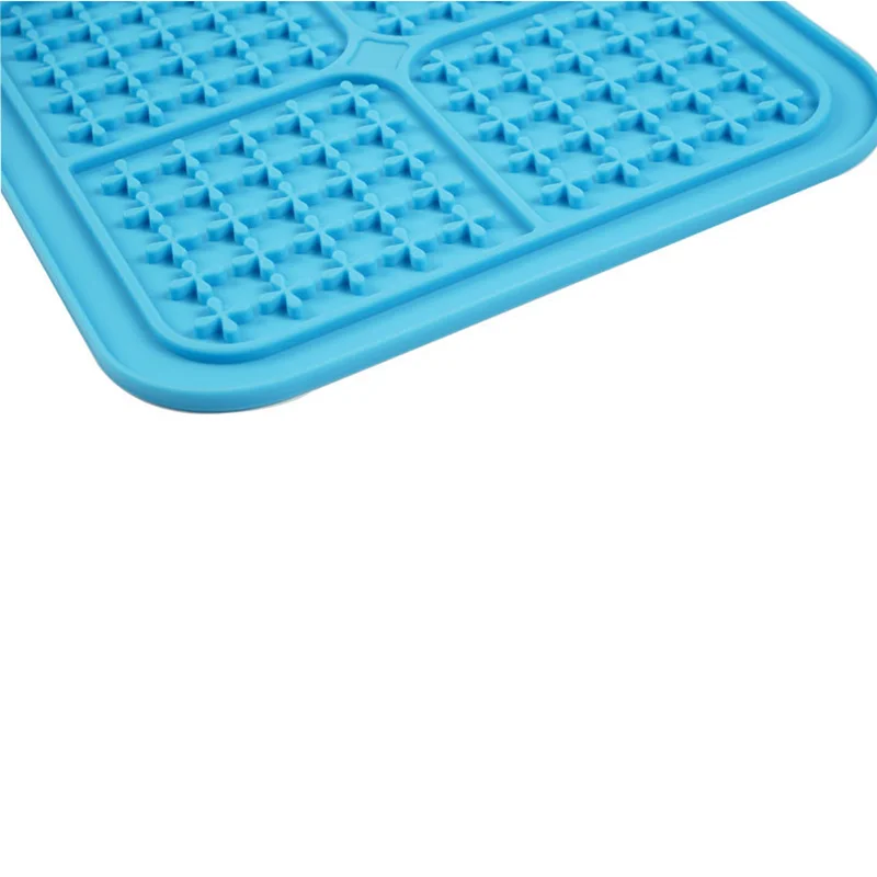 Dog Slow Feeder & Cat lick mats Great Alternative Silicone Pet Mat Slow Feeder Bowls Silicone Lick mat