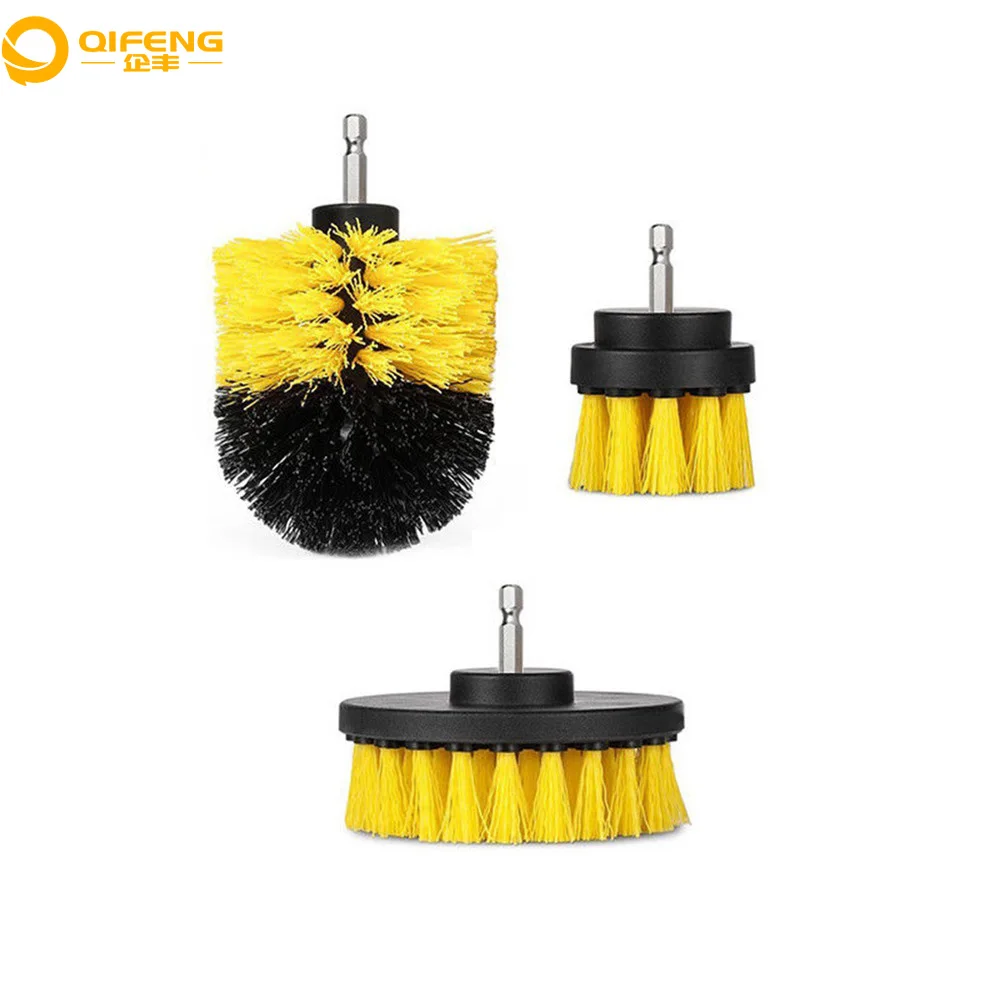 2021 3.5'/4' electric drill brush for cleaning scrub grout carpet dusting sofa floors power ceramic tile shower tool