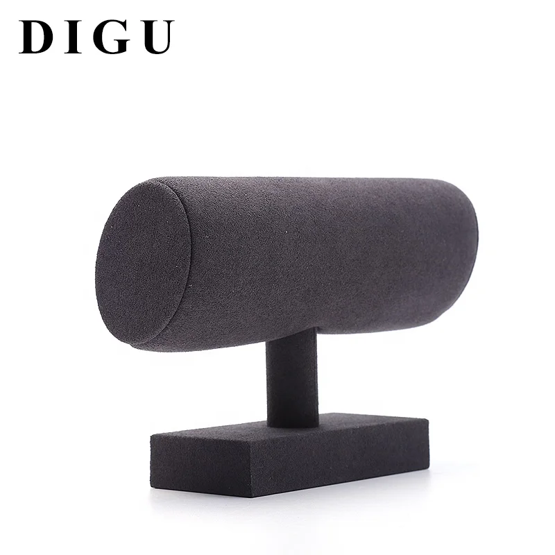 Headband Hoop Tiara Hair Head Rope Hair Ring Diamond Jewelry Display Stand Storage Rack Flannelette Bracelet Holder