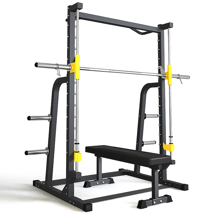  Integrated Strength Home GYM Equipment Smith Machine For The Whole Body Muscle Group Multifunction