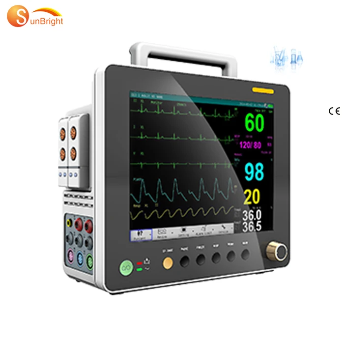 Hospital clinic Diagnosis 12 inch Patient Monitor with best price