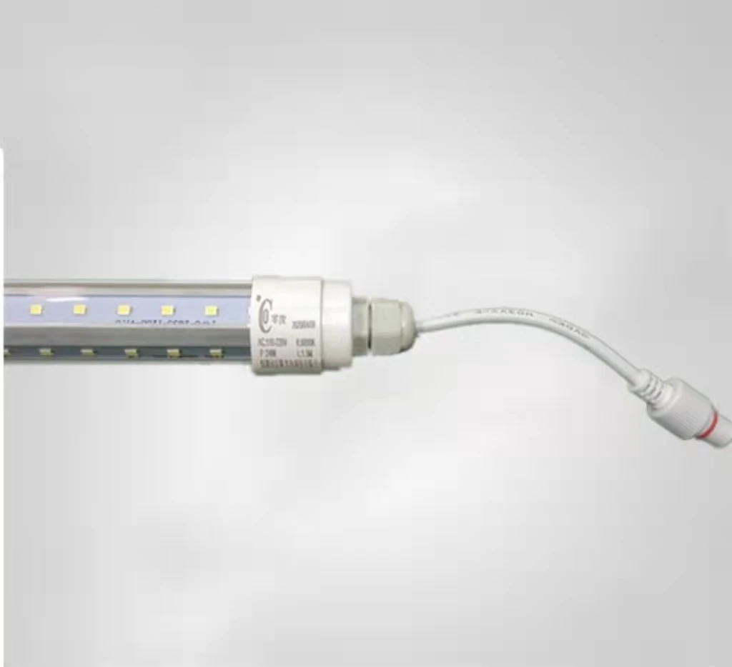 waterproof 0.3M 0.6M 1.2M 1.5M 135LM/W T8 led tube with plug for refrigerator fish tank bath room kitchen