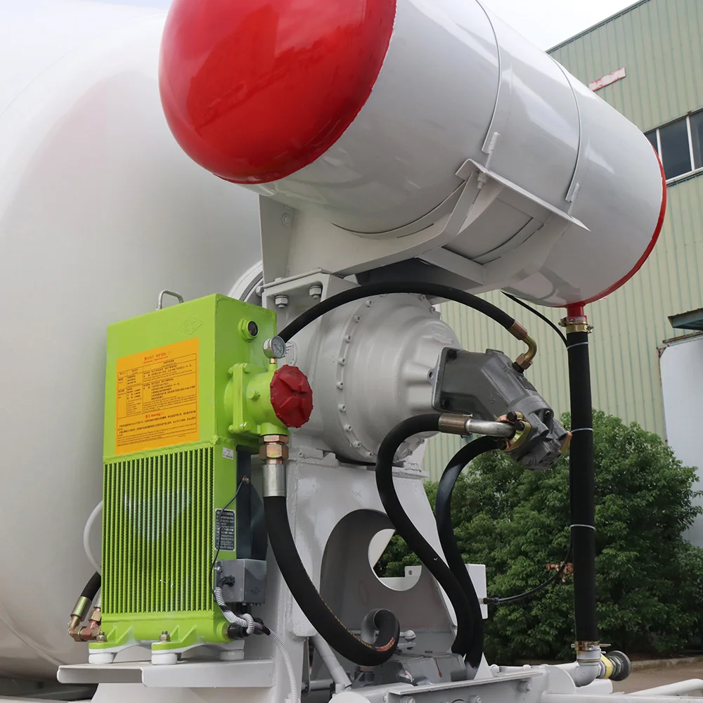 SHACMAN CNG concrete mixer truck transit mixer cement mixers suppliers