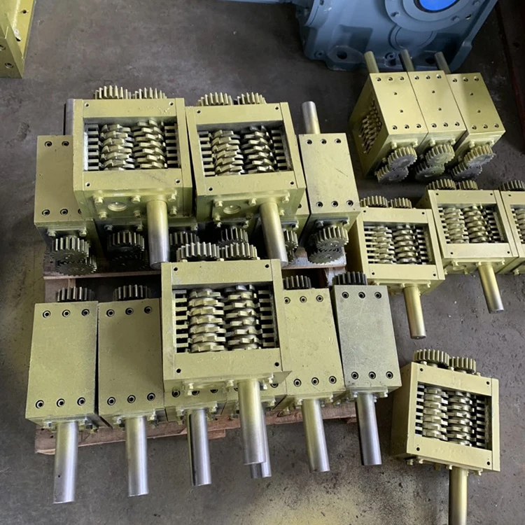 
Double shaft design and new condition shredder machine chamber box plastic crushing machine 