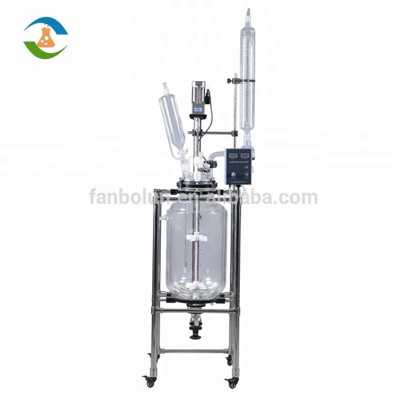 Химический б/у устройство для дистиллирования стекло смесительный реактор