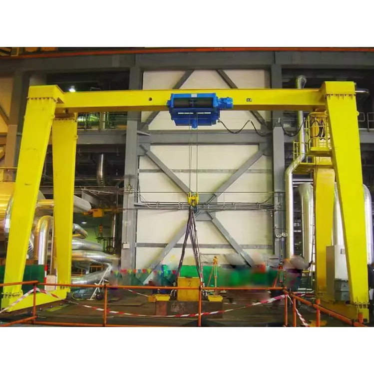 factory price straddle carrier single beam gantry crane steel plates 5ton 15ton 30ton 50ton remote control for gantry crane