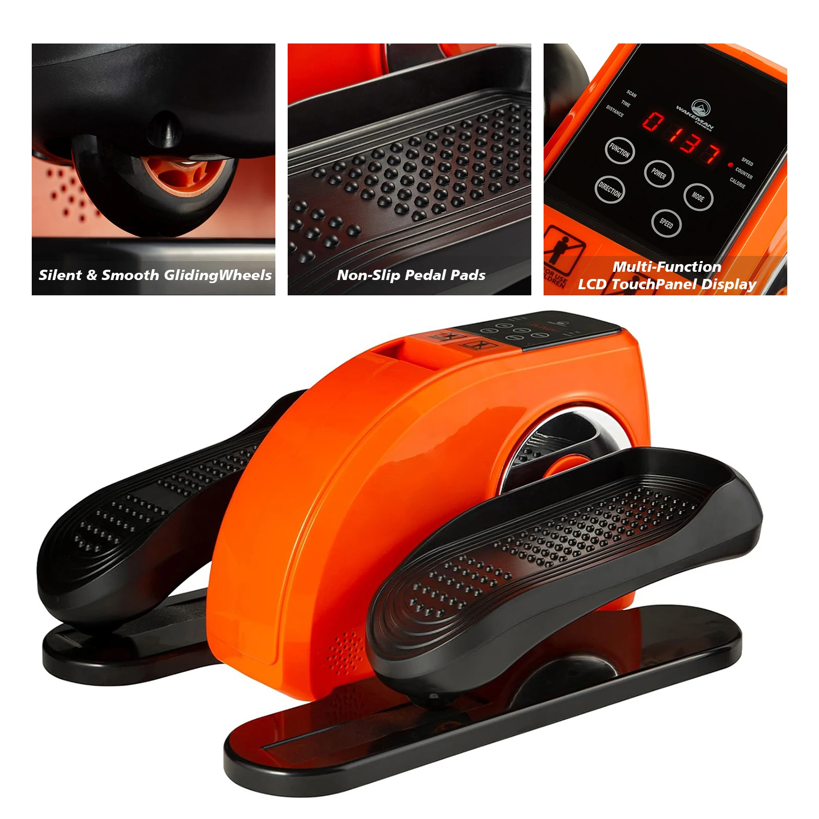 New Model Portable Electric Detox Foot Calf Spa Massager Machine Vibration Elliptical Trainer for Blood Circulation