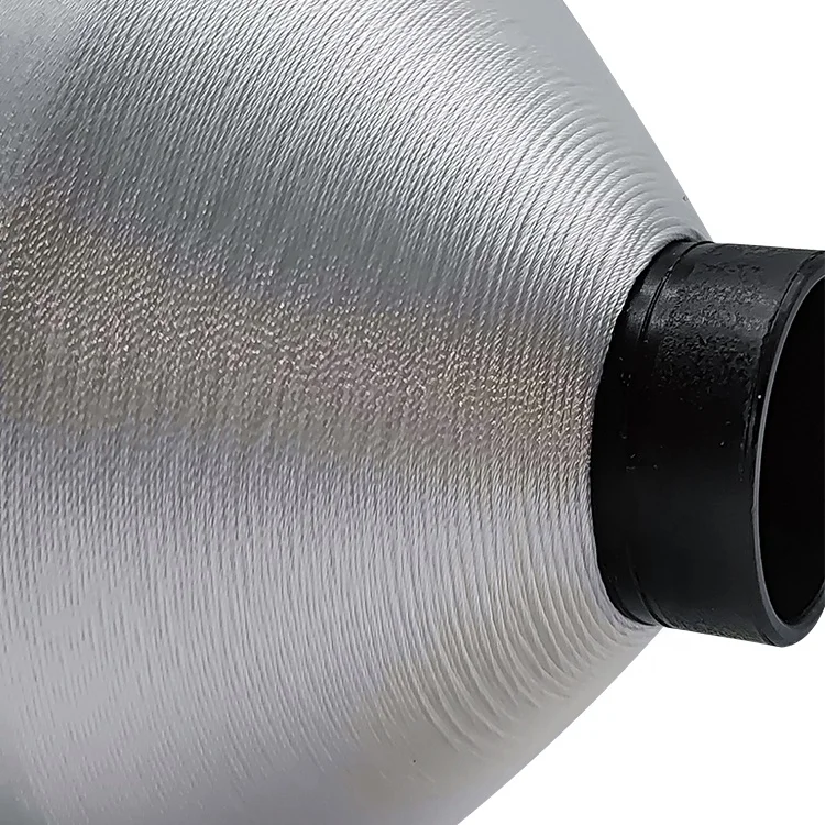 High tenacity lubricated continuous yarn sewing thread 210d thread polyester filament