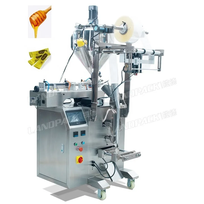 Landpack LD-320L большой емкости envasadora жидкого меда бортовой мешок запечатывания упаковочной машины