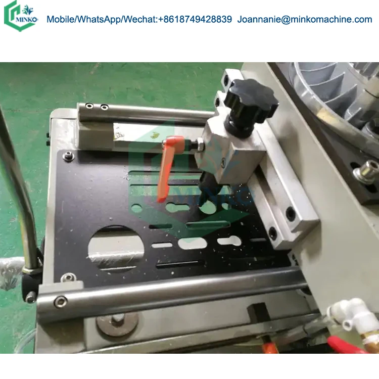 Double head copying router for aluminum profile window door lock hole making machine cnc milling copying router