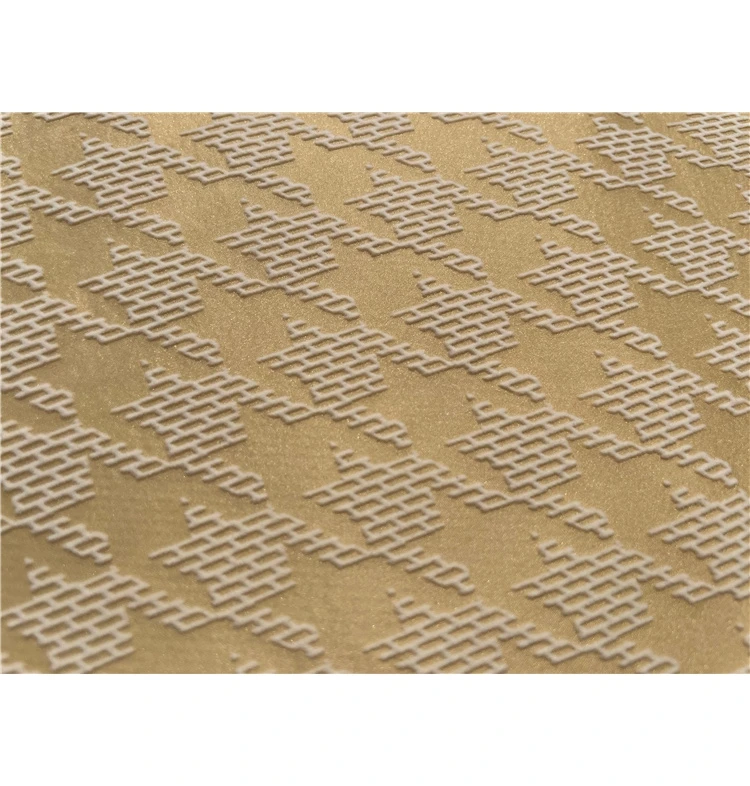 Personalized Lace Jacquared Flock Embossing Flocking Fabric