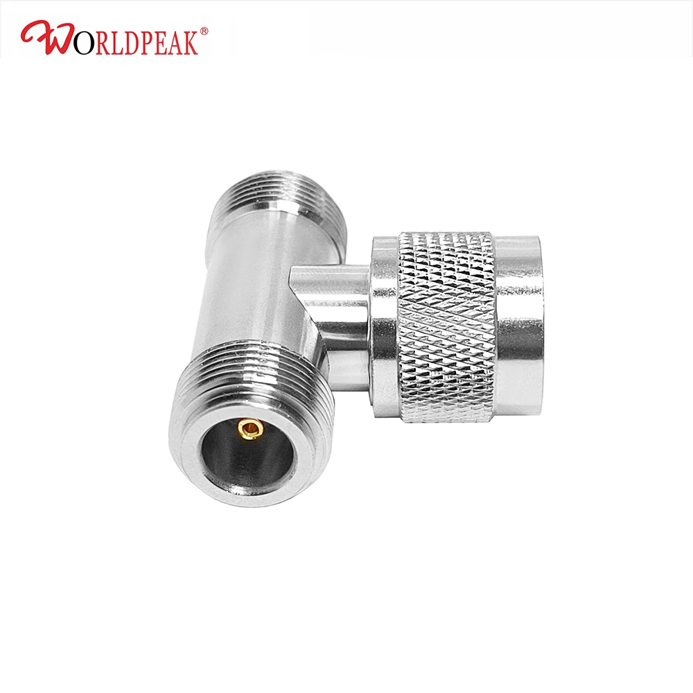 Factory directly RA rf connector n type male to N female to jack elbow adapter coaxial cable converter N-JJ/KK/JkKW adaptor