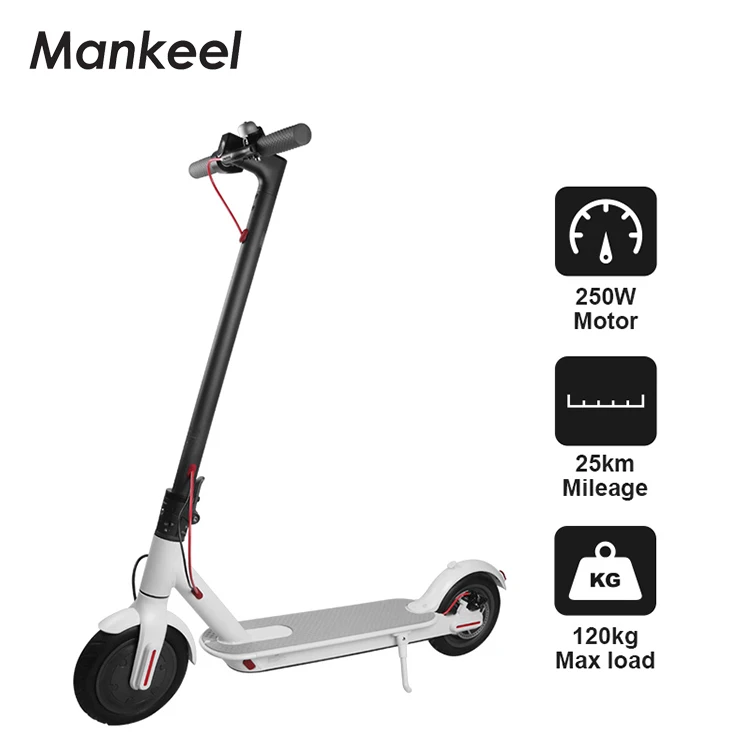 Электрический скутер Mankeel 250 Вт электрические скутеры белого цвета складной мобильный электрический