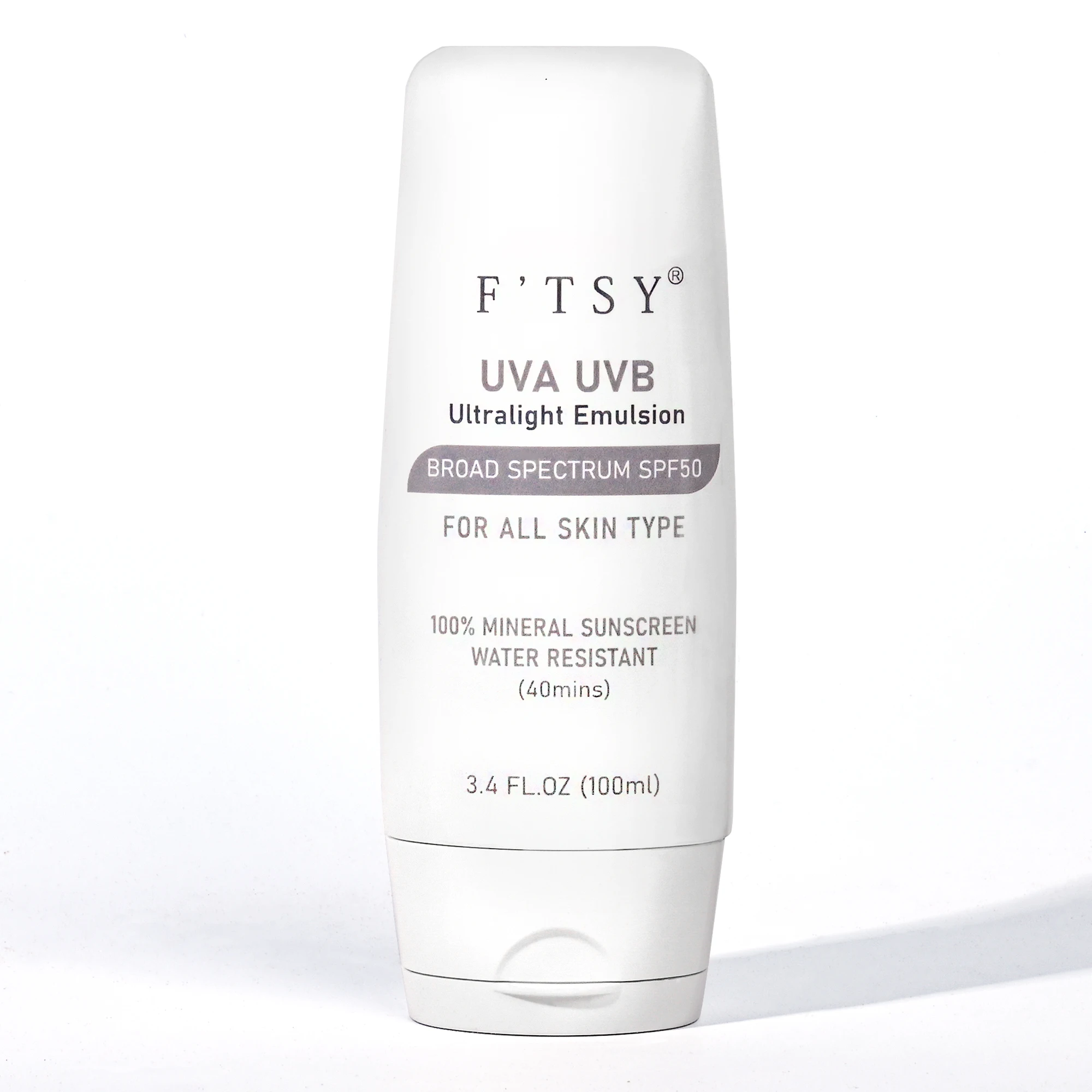 Оптовая продажа натуральный минеральный UVA UVB солнцезащитный крем SPF 50 водостойкий для всех типов кожи