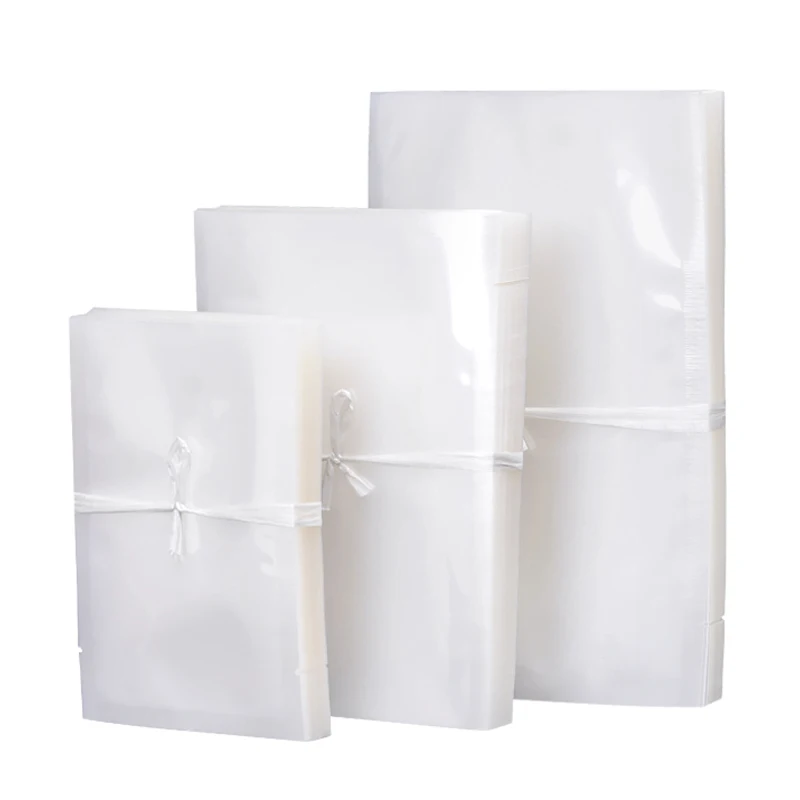 Customized printed Polyester film frozen seafood plastic bag commercial grade plastic food vacuum bag