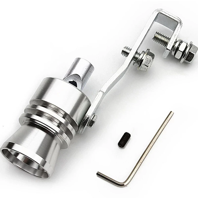 Universal Sound Simulator Car Turbo Sound Whistle Vehicle Refit Device Exhaust Pipe Turbo Sound Whistle Car Turbo Muffler S size