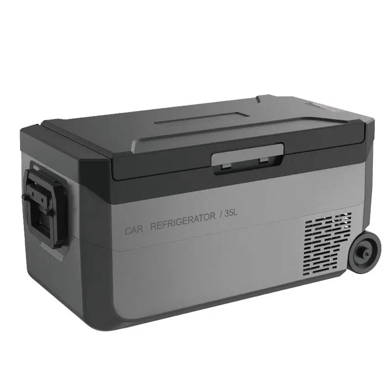 Портативный автомобильный холодильник CR35 35 л, автомобильный холодильник для кемпинга