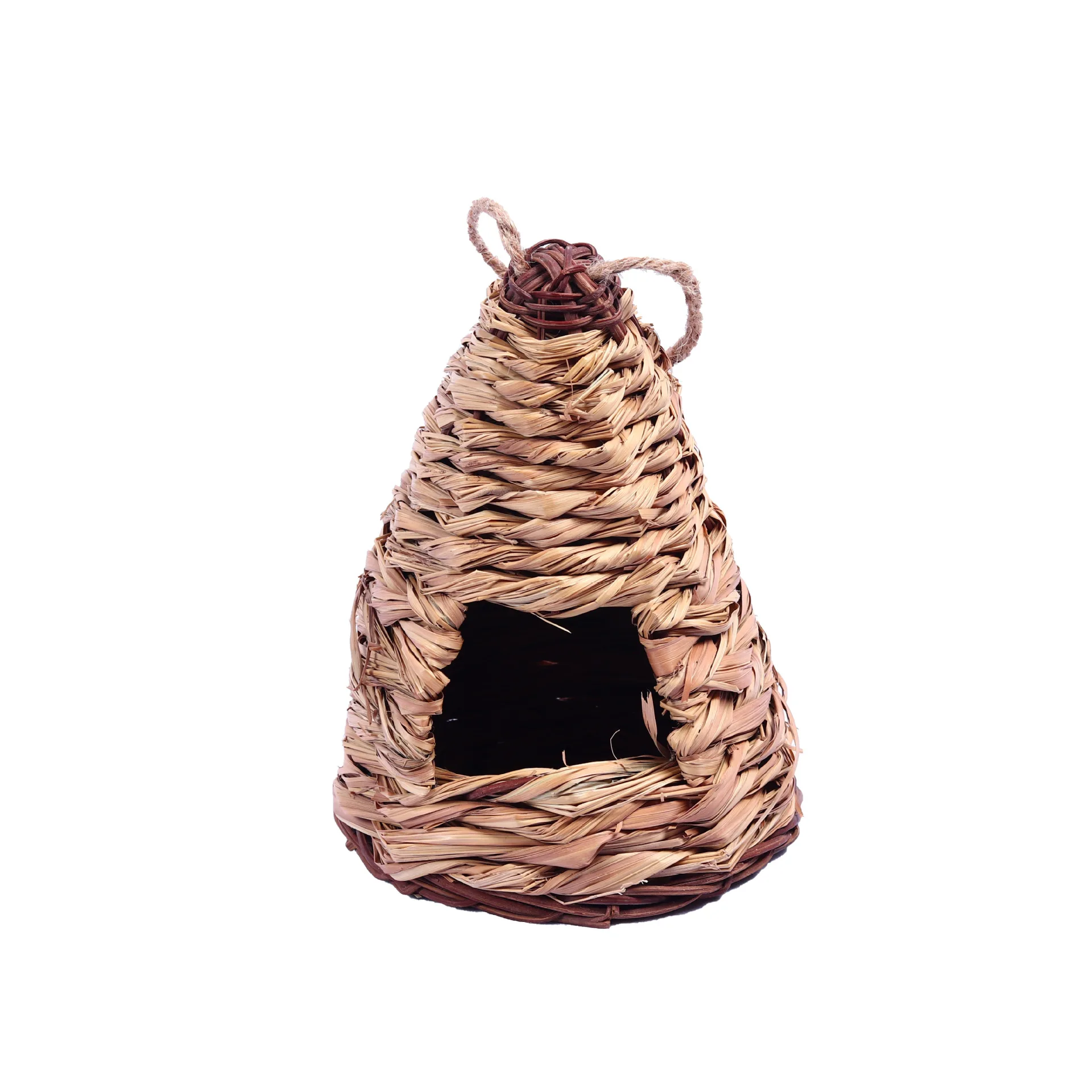 natural grass hanging bird housenest hand woven hummingbird nest