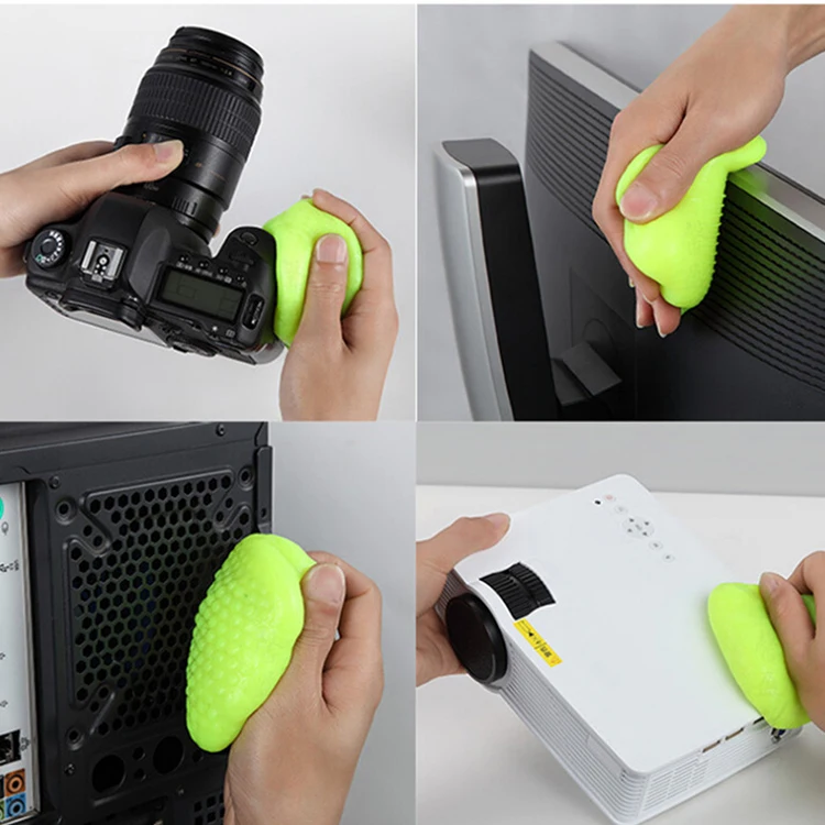 2022 Hot Selling Educational Toys Transparent Slime Keyboard Dusting Tool Cleaning Gel No Odor Crystal Mud