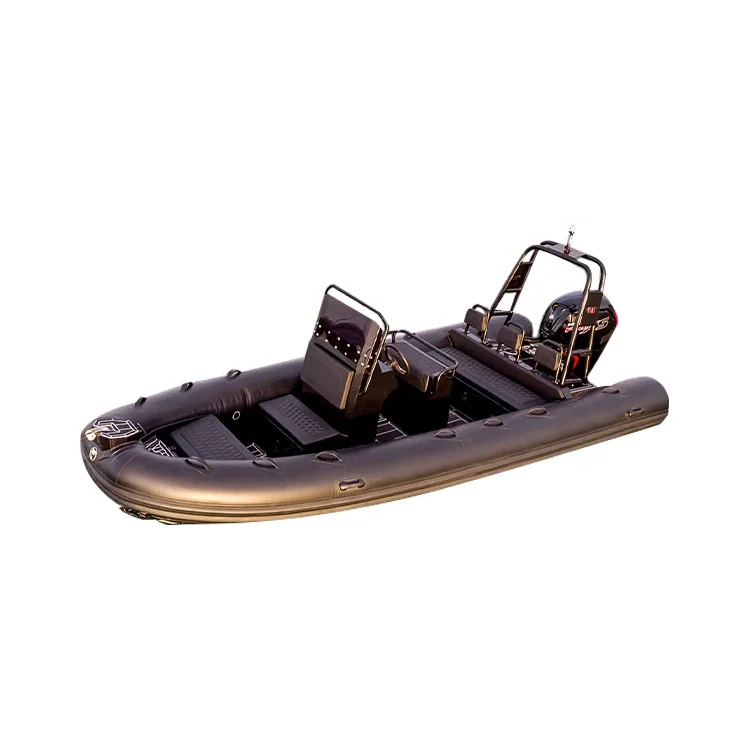Factory Supply 6 meters Aluminum hull Inflatable Boat For Sale