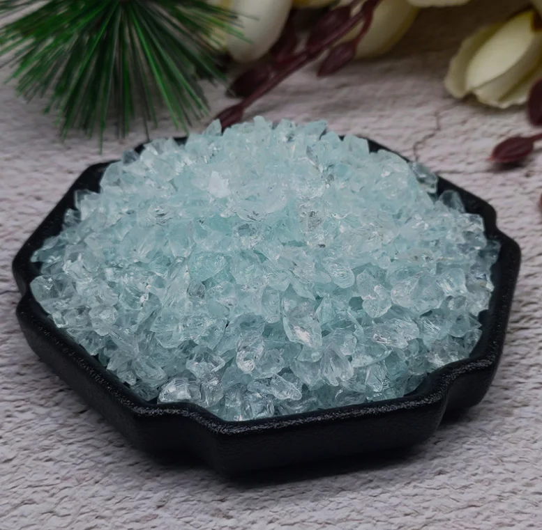 Измельченные стеклянные чипсы для очистки воды
