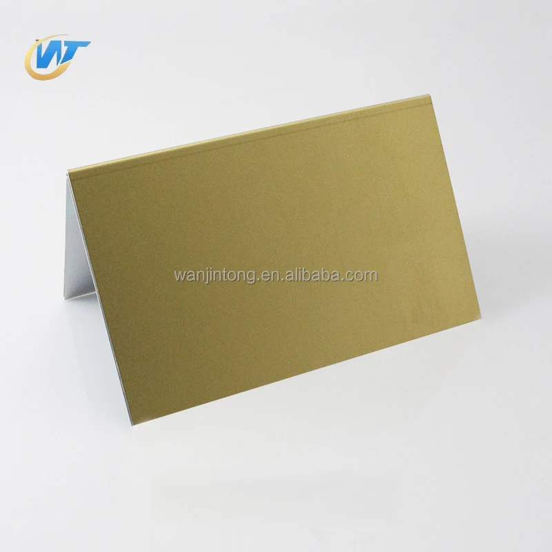 anodized black 7001 7075 t6 anodized aluminum with ntag215 aluminum panel 3d printbusiness card blank
