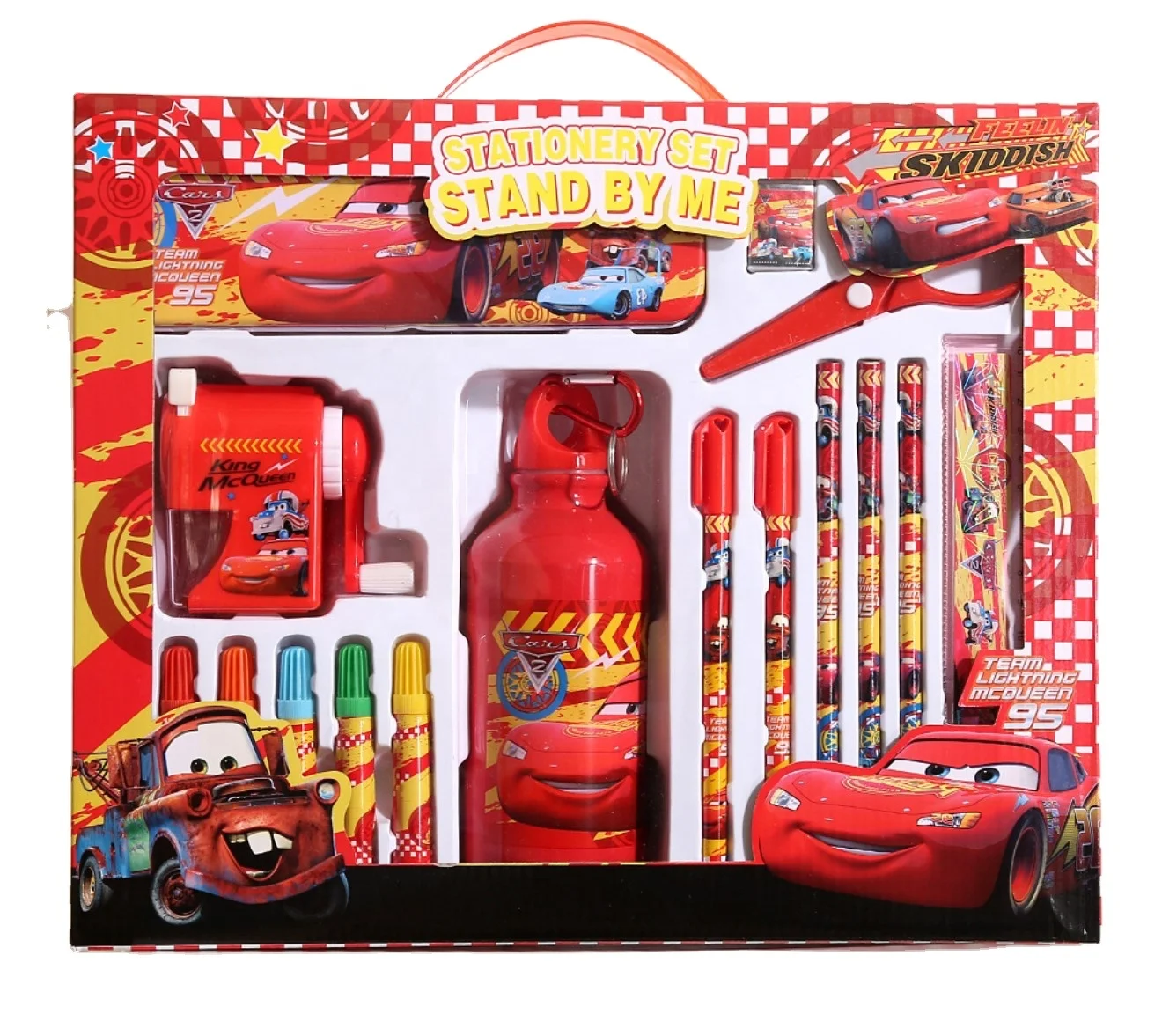 Креативные канцелярские принадлежности, детский приз, набор канцелярских принадлежностей для учеников, Подарочная коробка, товары для учеников начальной школы, 5 шт., школьные канцелярские принадлежности