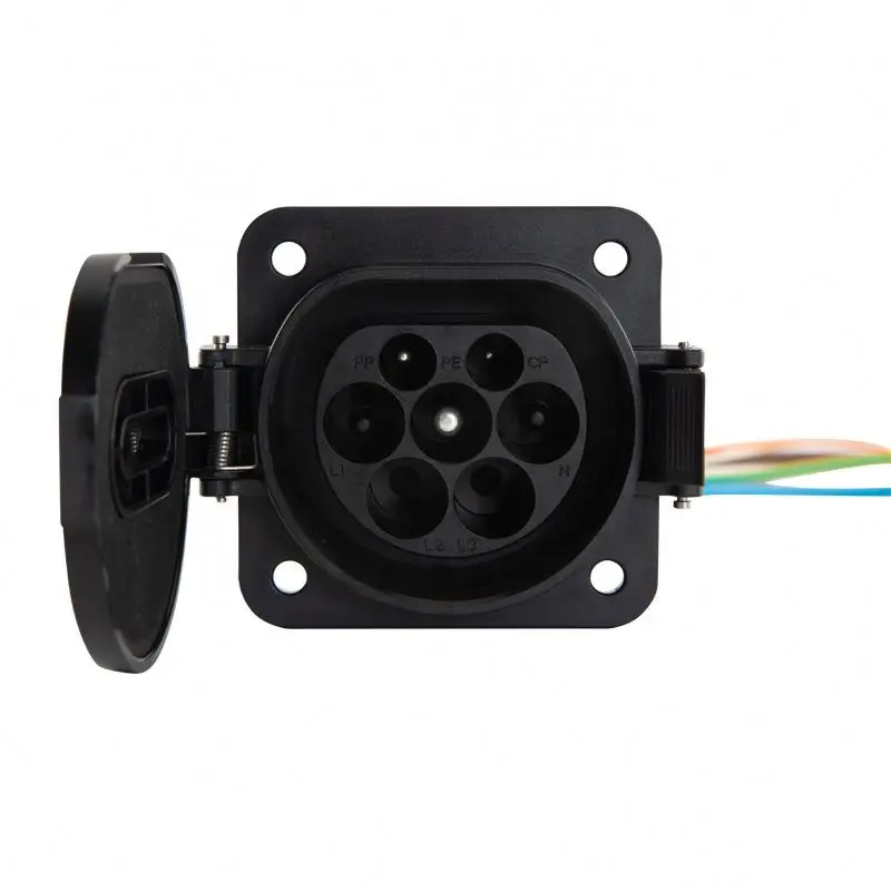 AC ev автомобильное зарядное устройство тип 2 папа EV разъем 32a 16a sae j1772 ev разъем