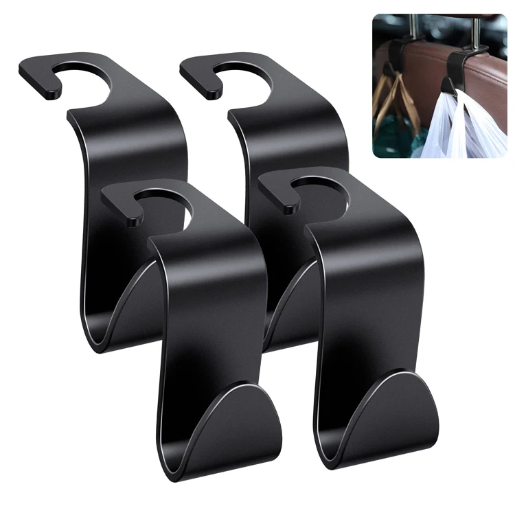 Car Interior Accessories Auto Seat Hook Hangers Storage Organizer Car Headrest Hook