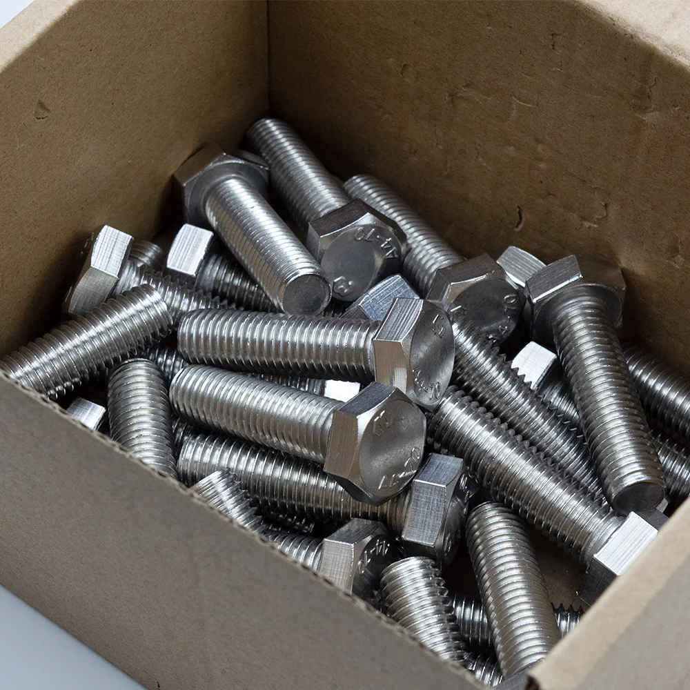 Grade 8.8 10mm steel Hex Bolt and Nut A2 Hexagon Bolts stainless steel 12.9 hdg gr8.8 hex bolts