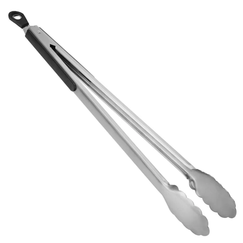 
Kitchen and Barbecue Grill Tongs Stainless Steel Food Clip Pizza Bread Steak Tongs with Locking 