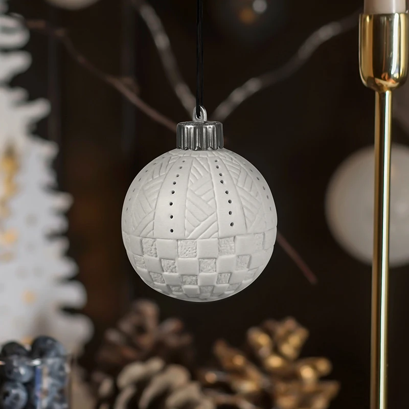 Christmas Hanging Pendants PET LED Transparent Light Christmas Tree Ball Hanging Lights