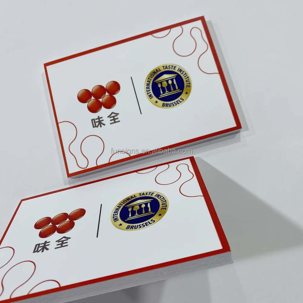 Custom Print and Die Cut PVC Foam Board Signs, Shop Display Decorative PVC Sign Board