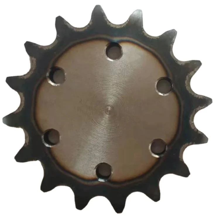Стандартная Простая высокочастотная промышленная роликовая цепная Звездочка с отверстием стандарта ANSI/DIN/ISO