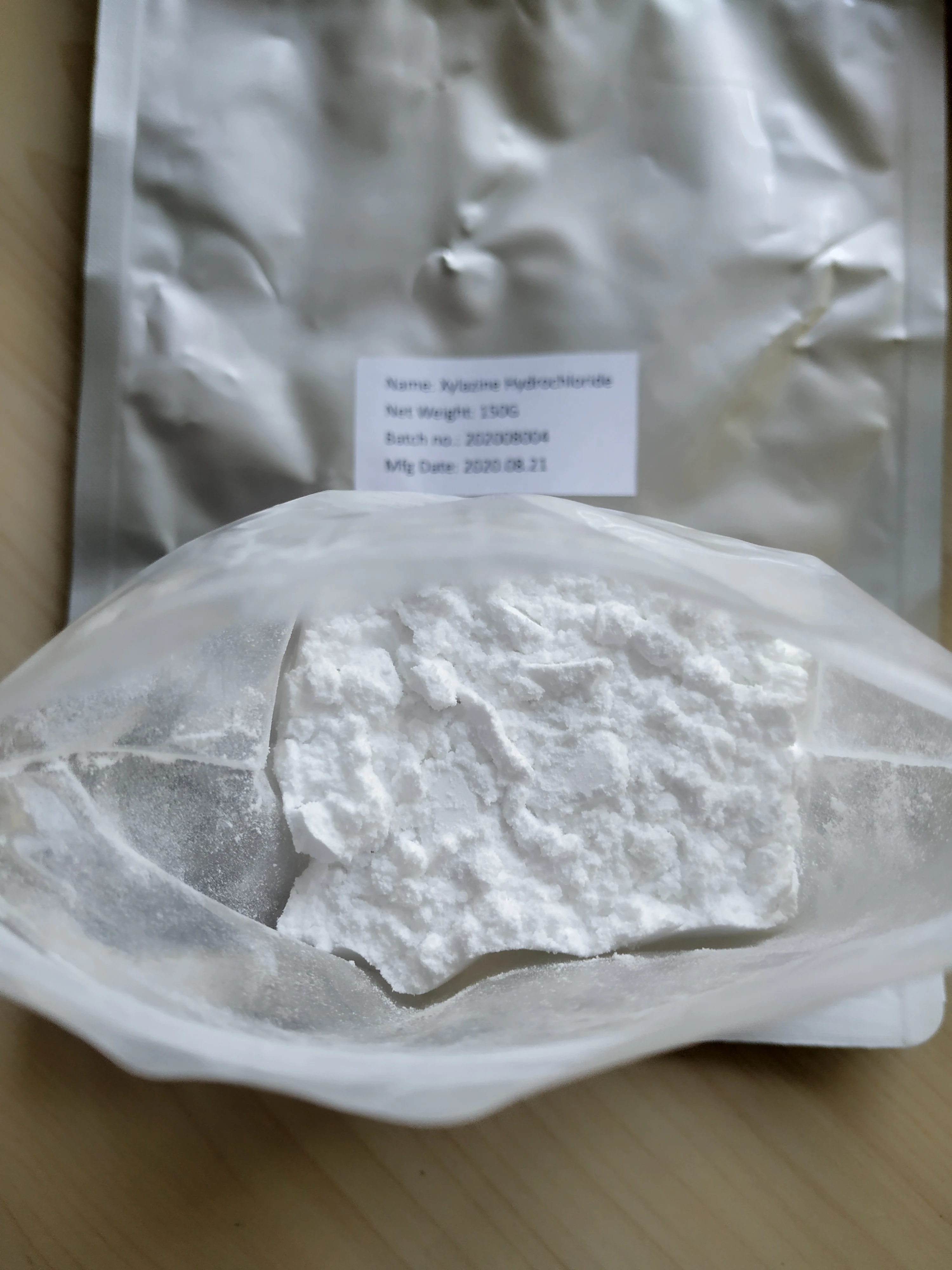 
Pharmaceutical raw material Cas 23076-35-9 Xylazine HCl, High Purity Xylazine USP40 grade 