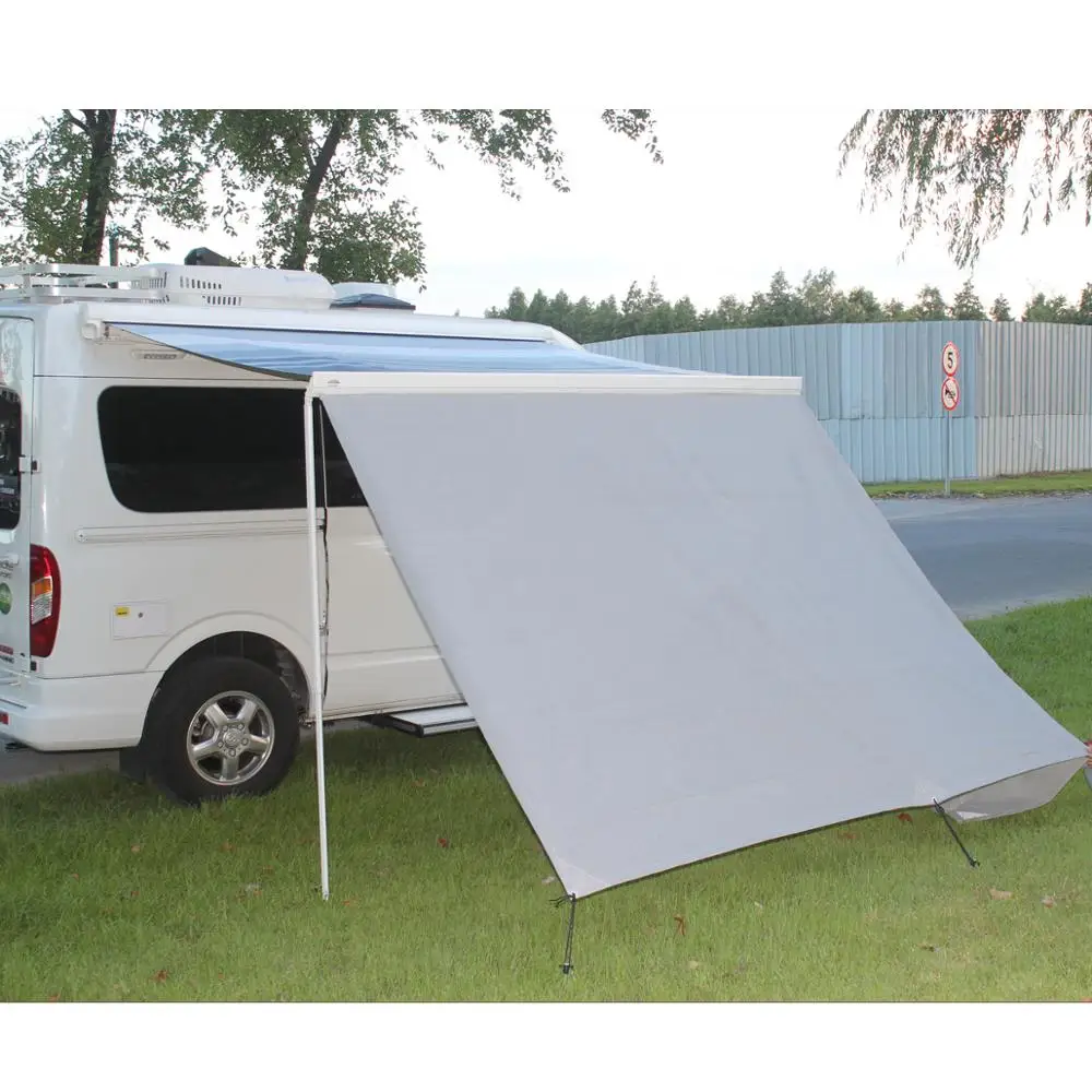 Aluminum food truck retractable pergola awning for caravan