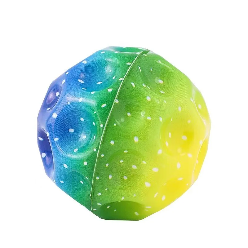 Wholesale Bulk 70mm Kids Adults Soft PU Foam Anti-stress Pink Human Light Super Green Bouncy Hand Balls High Bouncing Ball