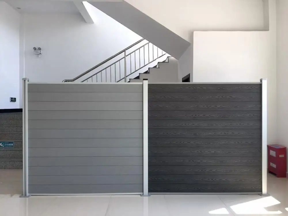 Garden Fence Outdoor Wood Plastic Composite WPC Fence board