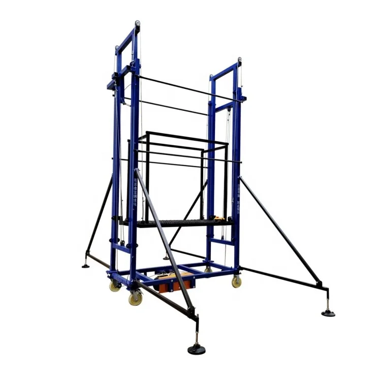 Настраиваемая электрическая подвесная подъемная платформа для строительных лесов