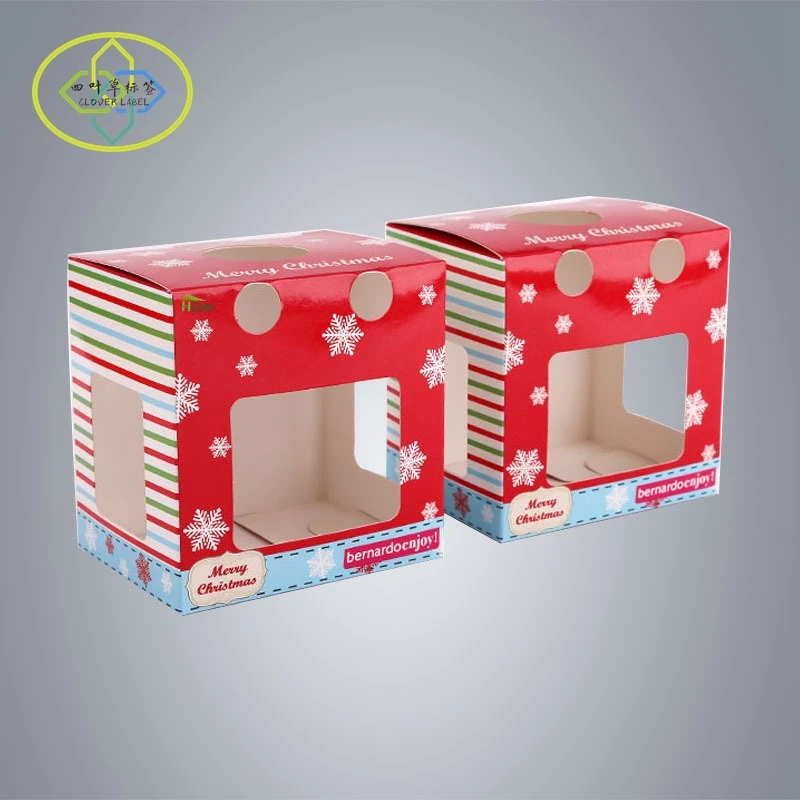 Wholesale Eco Friendly Custom Logo Corrugated Packaging Gift Paper Christmas Box