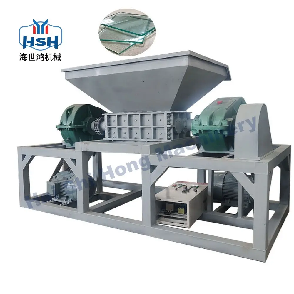 Sales wholesale price small wast shredder hospital waste fiberglass foam shredder machine