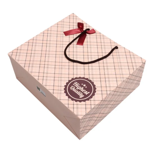 Hot Sale Brand Logo Luxury Black Shopping Paper Pouch Kraft Packing Manufacturers Wholesale Printed Custom Gift Bags