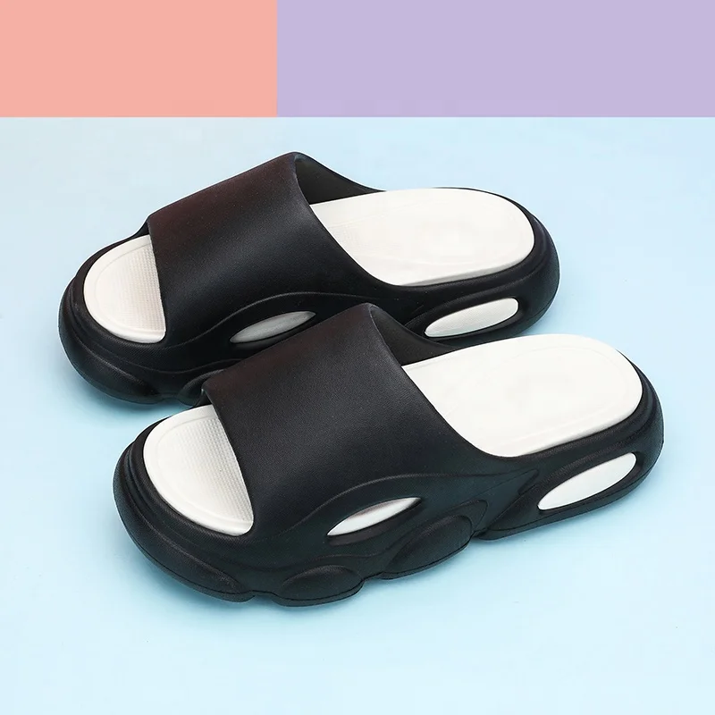 Custom slippers Cloud Slides Adjustable EVA Thick Sole Non-Slip Flat Sandals Men Casual Sport Slides Slippers for men women