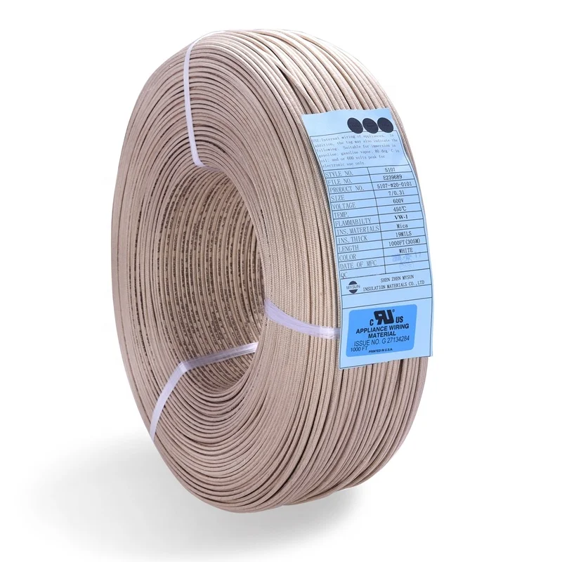  Высокая температура слюды типизированный кабель ul5128 20AWG 18AWG