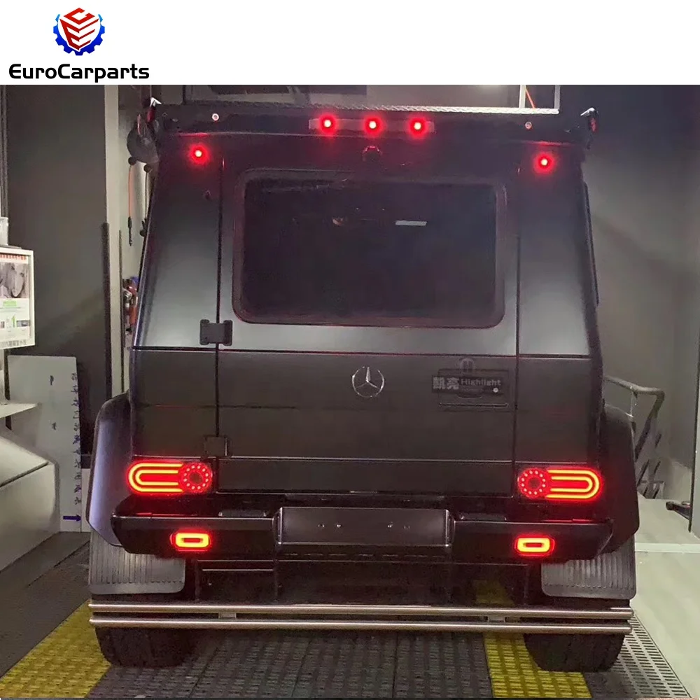 rear bumper guard with pillar for G-class W463 4x4 g500 g650 g550 auto parts stainless steel rear skid plate