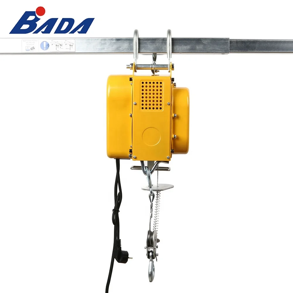 Factory Wholesale Wire Rope and Electric Dolly Suspended Electric Chain Hoist