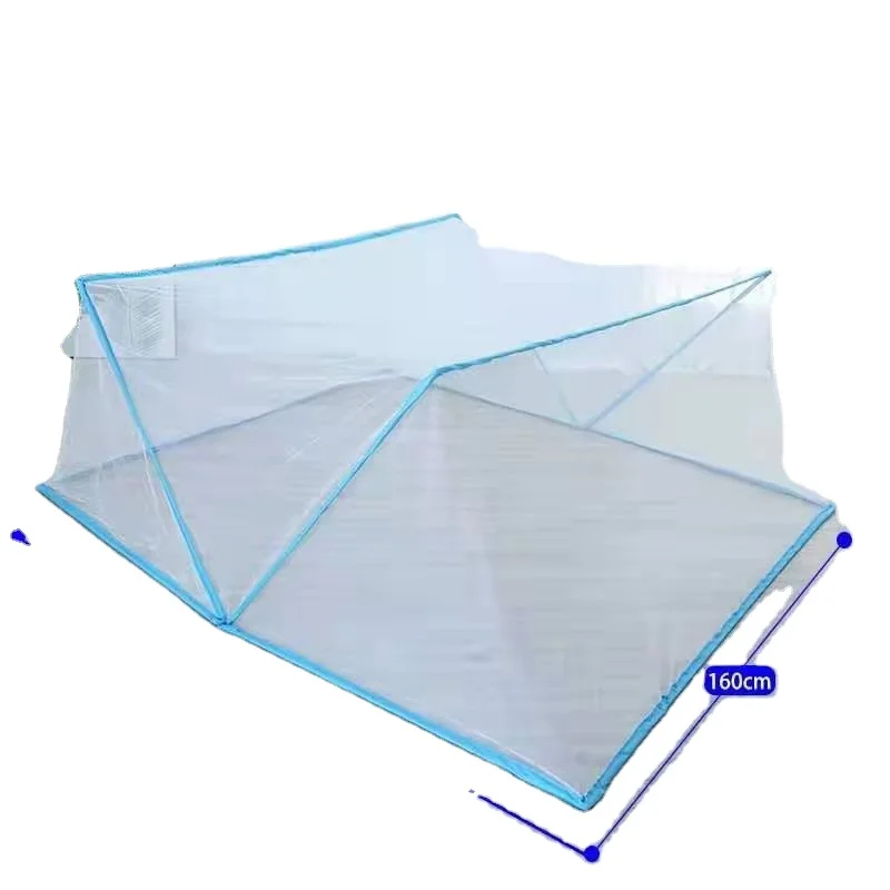 wholesale mosquito net stand 2021 New Portable Quick Folding Anti-mosquito double Bed Adult mosquito net