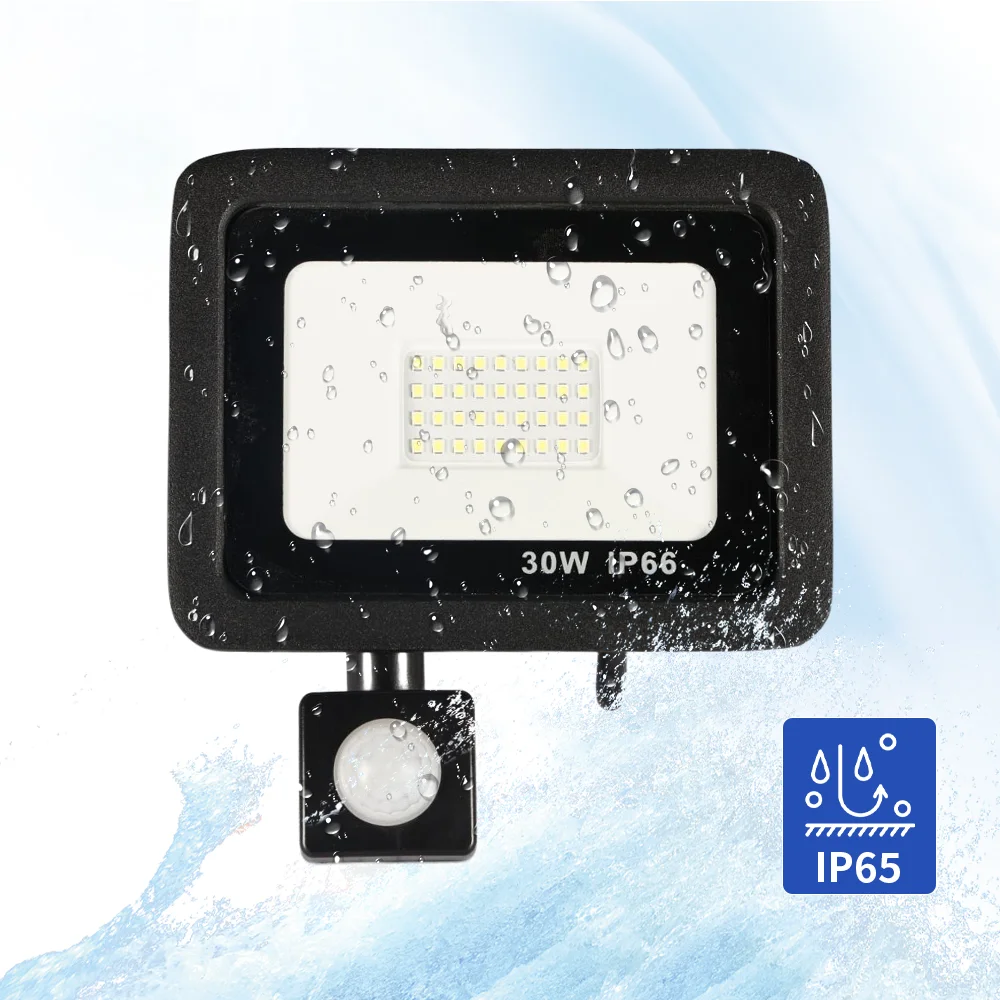 IP65 waterproof outdoor garden square Outdoor led flood lighting motion sensor 50w 100W 200w LED Flood Lights outdoor
